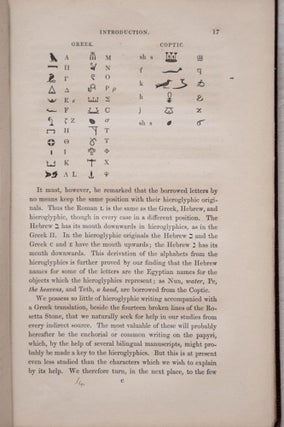 Egyptian hieroglyphics. being an attempt to explain their nature, origin and meaning[newline]M3207-02.jpg
