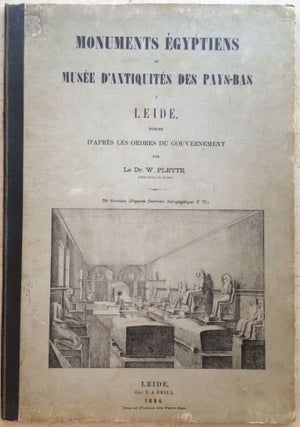 Item #M3243a Monuments egyptiens du Musee d'Antiquites des Pays-Bas, 32c livraison (only).:...