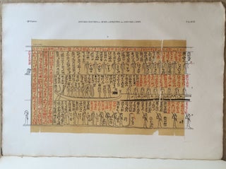 Monuments egyptiens du Musee d'Antiquites des Pays-Bas, 32c livraison (only).: Papyrus funeraire hieroglyphique: Papyrus T. 71. Sa-am-tua.[newline]M3243a-03.jpg