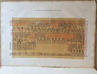 Monuments egyptiens du Musee d'Antiquites des Pays-Bas, 32c livraison (only).: Papyrus funeraire hieroglyphique: Papyrus T. 71. Sa-am-tua.[newline]M3243a-04.jpg