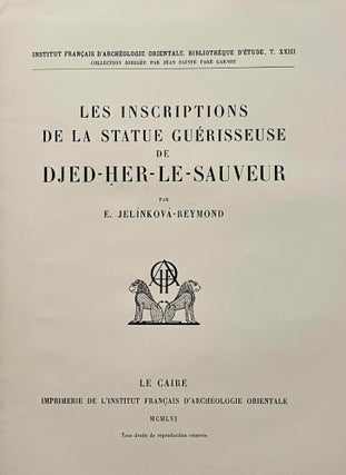 Les inscriptions de la statue guérisseuse de Djed-her-le Sauveur[newline]M3255b-03.jpeg