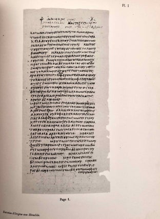 L'entretien d'Origène avec Héraclide et les évêques ses collègues sur le Père, le Fils et l'Ame, with: Le commentaire d'Origène sur Rom. III,5 - V,7, with: Extraits des livres I et II du Contre Celse d'Origène (3 volumes, complete set)