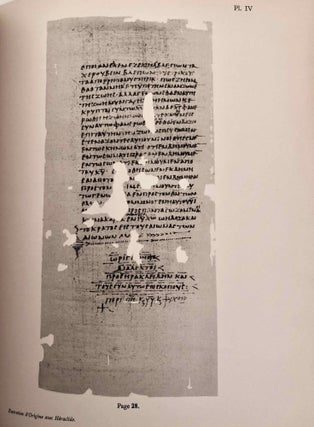 L'entretien d'Origène avec Héraclide et les évêques ses collègues sur le Père, le Fils et l'Ame, with: Le commentaire d'Origène sur Rom. III,5 - V,7, with: Extraits des livres I et II du Contre Celse d'Origène (3 volumes, complete set)