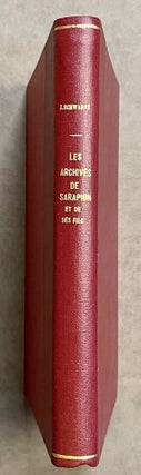 Item #M3259 Les archives de Sarapion et de ses fils. SCHWARTZ Jacques[newline]M3259-00.jpeg