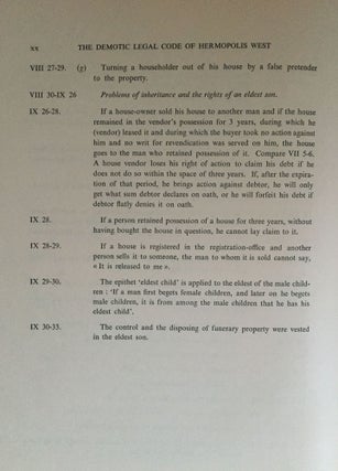 The Demotic Legal Code of Hermopolis West. Fasc. 1 & 2 (complete set)[newline]M3262-15.jpg
