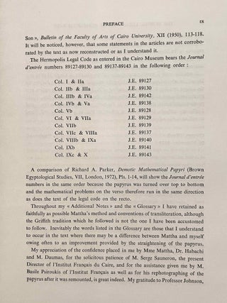 The Demotic Legal Code of Hermopolis West. Fasc. 1 & 2 (complete set)[newline]M3262j-07.jpeg