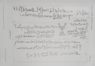 Ägyptische und griechische Inschriften und Graffiti aus den Steinbrüchen des Gebel Silsile (Oberägypten) nach den Zeichnungen von Georges Legrain[newline]M3264-06.jpeg