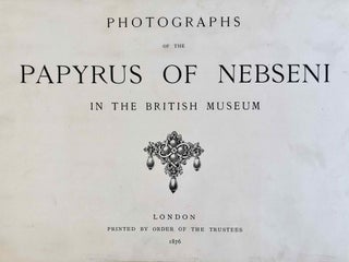 Photographs of the papyrus of Nebseni in the British Museum[newline]M3273a-02.jpeg