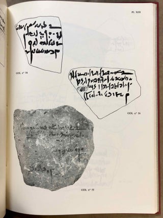 Ostraca démotiques du musée du Louvre. Tome I: Reçus. Vol. 1: Texte. Vol. II: Index et planches (complete set)[newline]M3284-07.jpg