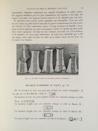 Rapport sur les fouilles de Deir el-Medineh (1948-1951)[newline]M3316-11.jpg