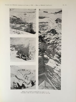 Rapport sur les fouilles de Deir el-Medineh (1948-1951)[newline]M3316-17.jpg