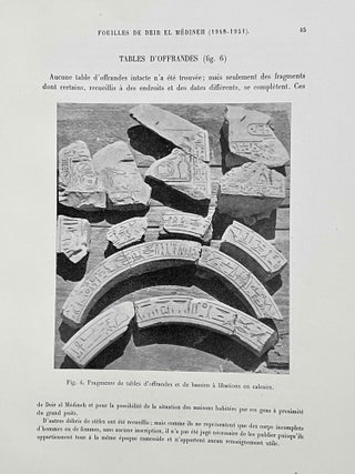Rapport sur les fouilles de Deir el-Medineh (1948-1951)[newline]M3316a-04.jpeg