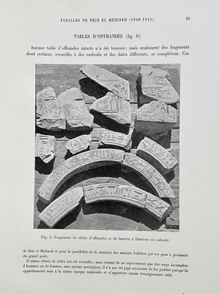 Rapport sur les fouilles de Deir el-Medineh (1948-1951)