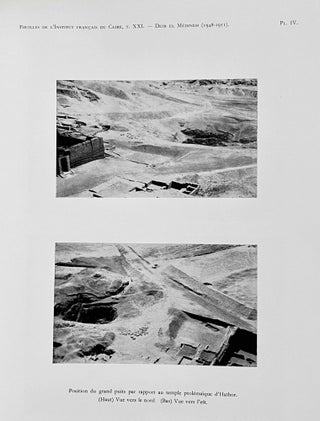 Rapport sur les fouilles de Deir el-Medineh (1948-1951)