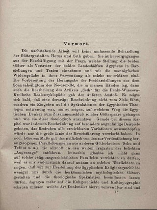 Horus und Seth als G&ouml;tterpaar. 2 volumes (complete set)[newline]M3319b-03.jpeg