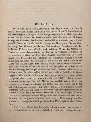 Horus und Seth als G&ouml;tterpaar. 2 volumes (complete set)[newline]M3319b-04.jpeg