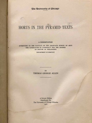 Horus in the pyramid texts[newline]M3320a-03.jpeg