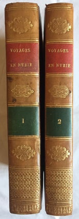 Voyages en Égypte et en Nubie. Tomes I & II (complete set)