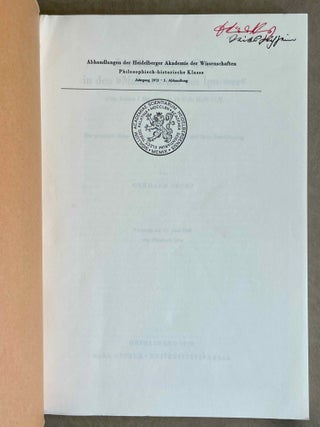 Der Vorwurf an Gott in den "Mahnworten des Ipu-wer" (Pap. Leiden I 344 recto, 11,11 - 13,8; 15,13 - 17,3). Zur geistigen Krise der ersten Zwischenzeit und ihrer Bew&auml;ltigung.