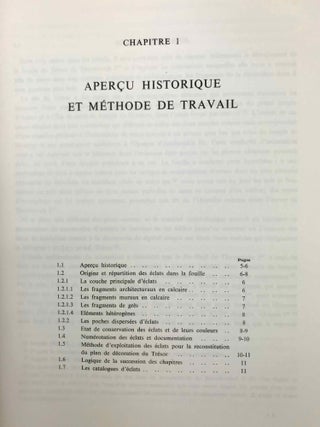 Karnak Nord. Tome VI: Le trésor de Thoutmosis Ier. La décoration. Fasc. 1: Texte. Fasc. 2: Planches (complete set)