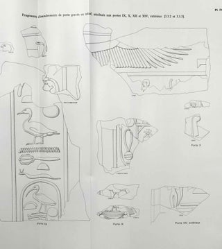 Karnak Nord. Tome VI: Le trésor de Thoutmosis Ier. La décoration. Fasc. 1: Texte. Fasc. 2: Planches (complete set)