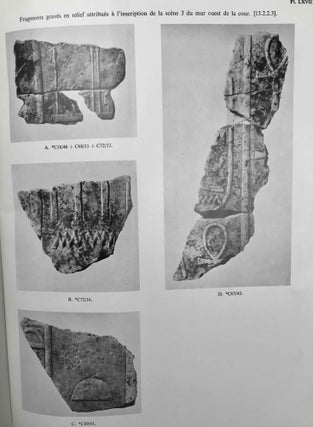 Karnak Nord. Tome VI: Le trésor de Thoutmosis Ier. La décoration. Fasc. 1: Texte. Fasc. 2: Planches (complete set)