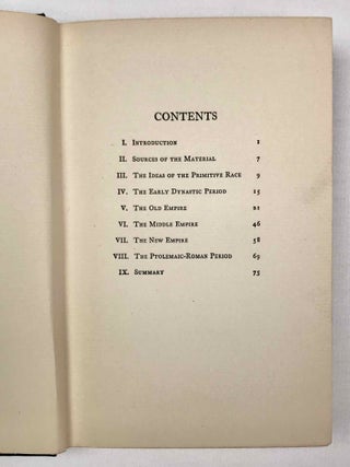 The Egyptian conception of immortality. The Ingersoll lecture, 1911.[newline]M3362a-04.jpeg