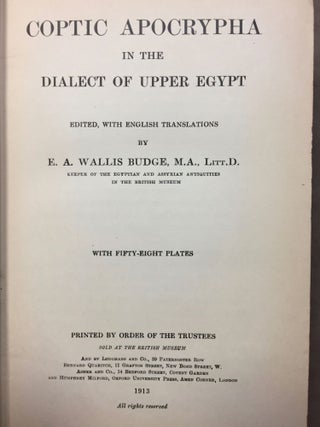 Coptic apocrypha in the dialect of Upper Egypt[newline]M3364b-03.jpg