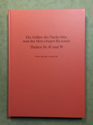Item #M3371 Die Gräber des Nacht-Min und des Men-Cheper-Ra-Seneb. Theben Nr. 87 und 79. GUKSCH...[newline]M3371.jpg