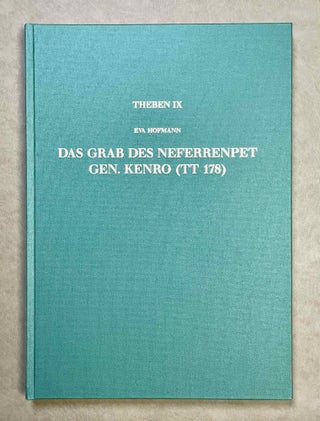 Item #M3372e Das Grab des Neferrenpet gen. Kenro (TT 178). HOFMANN Eva