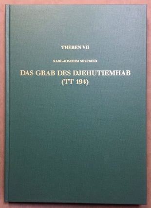 Item #M3373a Das Grab des Djehutiemhab (TT 194). SEYFRIED Karl-Joachim[newline]M3373a.jpg