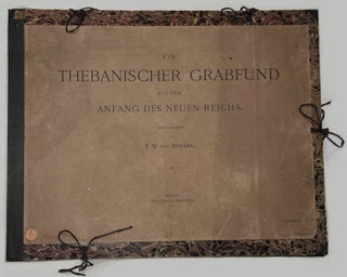 Item #M3377 Ein Thebanischer Grabfund aus dem Anfang des Neuen Reichs. BISSING Friedrich Wilhelm,...[newline]M3377.jpg