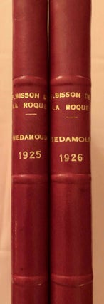 Item #M3378a Rapports préliminaires. Tome III. 1e partie: Médamoud (1925). Fouilles. Tome IV....
