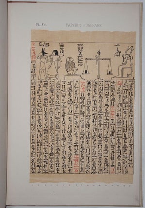 Le papyrus funéraire de Soutimès, d'après un exemplaire hiéroglyphique du Livre des Morts appartenant à la Bibliothèque Nationale, reproduit, traduit et commenté par P. Guieysse et E. Lefébure.[newline]M3380a-05.jpg