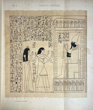Le papyrus funéraire de Soutimès, d'après un exemplaire hiéroglyphique du Livre des Morts appartenant à la Bibliothèque Nationale, reproduit, traduit et commenté par P. Guieysse et E. Lefébure.