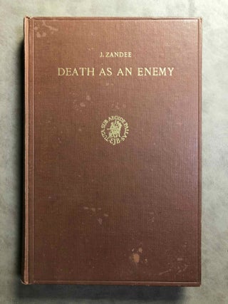 Item #M3388 Death as an Enemy According to Ancient Egyptian Conceptions. ZANDEE Jan