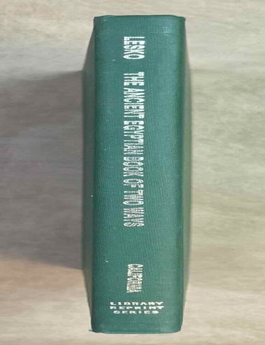 Item #M3391g The ancient Egyptian book of Two Ways. LESKO Leonard H.[newline]M3391g-00.jpeg