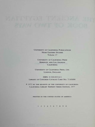 The ancient Egyptian book of Two Ways[newline]M3391g-03.jpeg