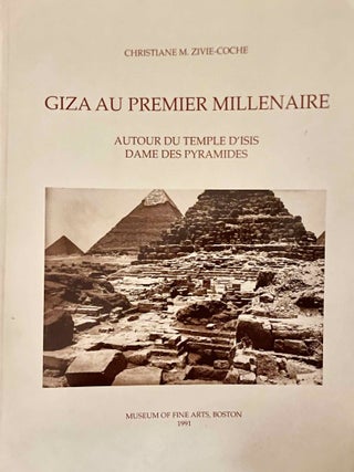Item #M3393 Giza au premier mill&eacute;naire. Autour du temple d'Isis, dame des pyramides....[newline]M3393-00.jpeg