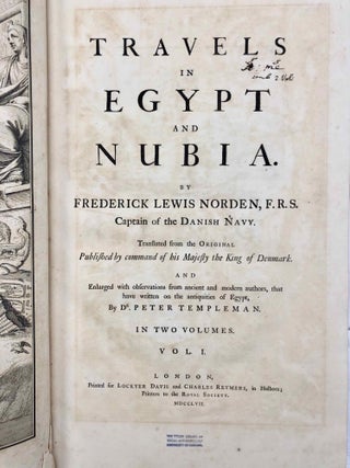 Travels in Egypt and Nubia. Volume I (only)[newline]M3394a-05.jpg