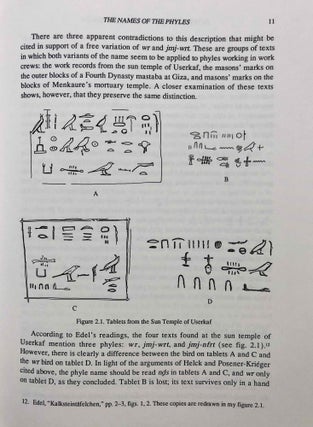Egyptian phyles in the Old Kingdom. The Evolution of a System of Social Organization.[newline]M3405a-14.jpg
