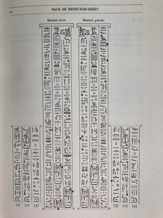 Le temple d'Edfou. Tome I (fasc. 1,2,3,4, complete) & Tome II (fasc. 1 & 2, complete)[newline]M3424b-14.jpg