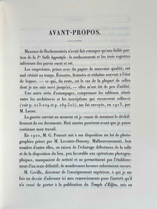 Le temple d'Edfou. Tome III.[newline]M3426d-03.jpeg