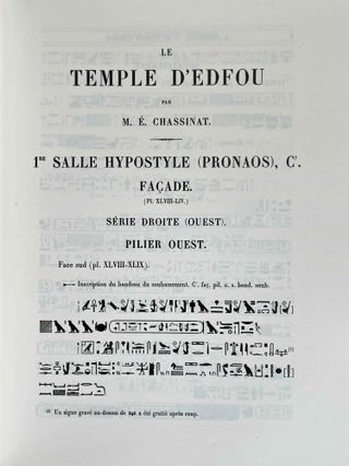Le temple d'Edfou. Tome III.[newline]M3426d-08.jpeg