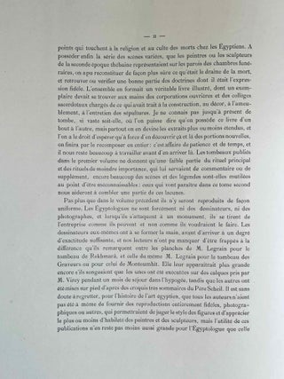 Tombeaux thébains. Le tombeau d'Anna (XVIIIe dynastie)