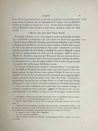 Maqrîzî - Livre des admonitions et de l'observation pour l'histoire des quartiers et des monuments (Kitâb al mawâ`idh wali`tib`ar fî dhikr al khitat walâthâr, in Description topographique et historique de l'Egypte, Tome IV)