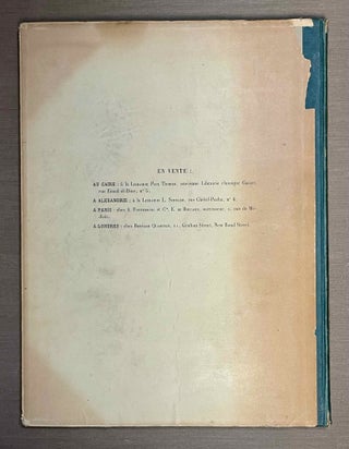 Maqrîzî - Livre des admonitions et de l'observation pour l'histoire des quartiers et des monuments (Kitâb al mawâ`idh wali`tib`ar fî dhikr al khitat walâthâr, in Description topographique et historique de l'Egypte, Tome IV)