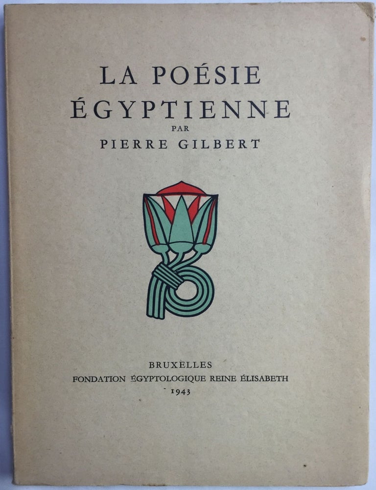 Item #M3447a La po&eacute;sie &eacute;gyptienne. GILBERT Pierre.[newline]M3447a.jpg