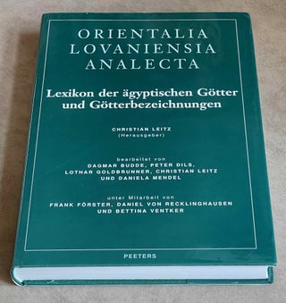 Lexikon der ägyptischen Götter und Götterbezeichnungen. 8 volumes (complete set)[newline]M3486a-01.jpeg