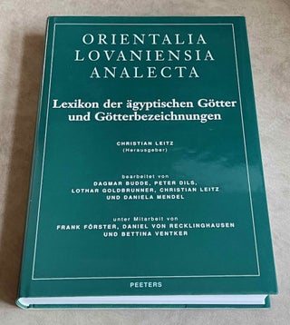 Lexikon der ägyptischen Götter und Götterbezeichnungen. 8 volumes (complete set)[newline]M3486a-14.jpeg